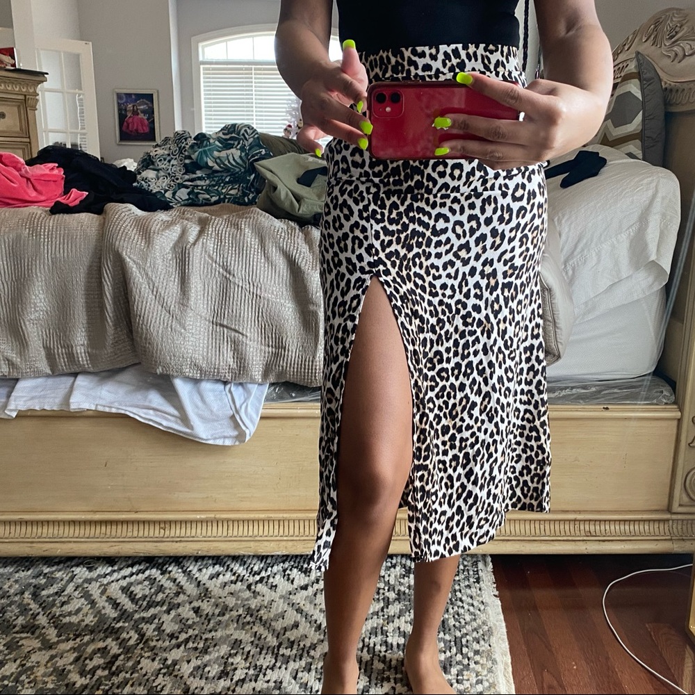 Leopard Skirt